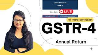 How to file GSTR-4, GSTR-4 Annual Return filing, GST annual return