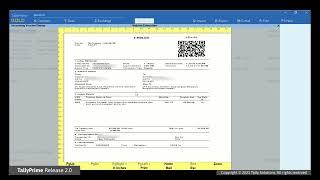 Generating E way Bill Online Using TallyPrime   Hindi   Release 2 0