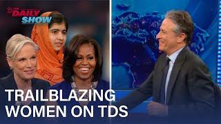 Jon Stewart Interviews Michelle Obama, Malala Yousafzai & Cecile Richards | The Daily Show