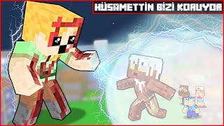 BOBBY IS ATTACKING, HISAMETTIN PROTECTS US!  - Minecraft
