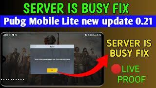 server is busy please try again later errorcode restrict area Pubg Mobile Lite