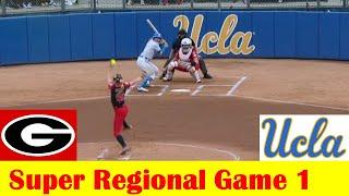 #11 Georgia vs #6 UCLA Softball Highlights, 2024 NCAA Super Regional Game 1