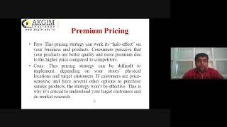 Unit 3- Lecture 44- Premium Pricing