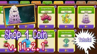 Shop 1 Coin in Plants vs Zombies 2 v.11.2.1 | How to Use