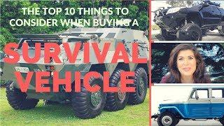 The Top 10 Things to Consider When Buying a Bug Out  or Survival Vehicle