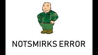 NotSmirks Error