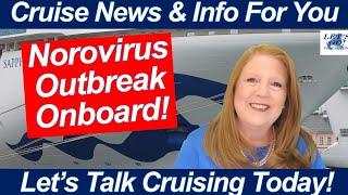 CRUISE NEWS! Norovirus Outbreak Onboard a Cruise Ship! Wash Your Hands! My Personal Experience