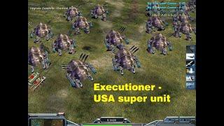 General Zero Hour Shockwave Chaos Mod: EXECUTIONER USA Super Unit
