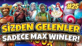 SLOT OYUNLARI  SİZDEN GELENLER SERİSİ REKOR KAZANÇLAR VE MAX WİNLER  SİZDEN GELEN MAX WİNLER