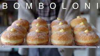 BOMBOLONI ALLA CREMA  LA MIA RICETTA INFALLIBILE