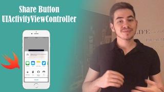 Share button with UIActivityViewController (Swift 3 & XCode 8.2)