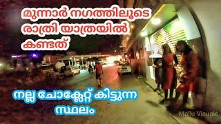 Munnar night Life & Car Life Yatra | Injathotty തൂക്കു പാലം #EP_1 #mallu_visuals