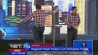 Aksi Ahok Saat Melerai Sylvi dan Anies di Debat 2 Pilkada DKI - NET24