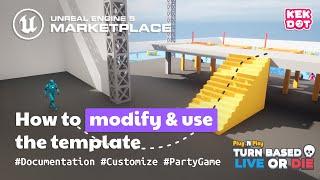 Turn Based Live or Die - How to Modify and Use the template tutorial | Unreal Engine 5 Marketplace