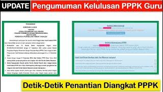 UPDATE Jadwal Pengumuman Kelulusan PPPK Guru 2024 ~ Link Pengumuman Kelulusan PPPK Guru 2024 Tahap 1