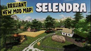 “SELENDRA” FS22 MAP TOUR! | NEW MOD MAP | Farming Simulator 22 (Review) PS5.