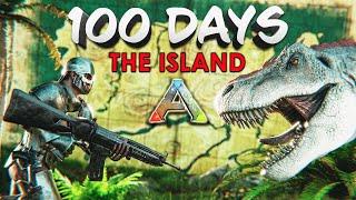 I Spent 100 Days in Ark The Island... Here's What Happened