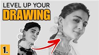 DRAWING REVIEW 1 - How To Improve Realistic Drawing Skills