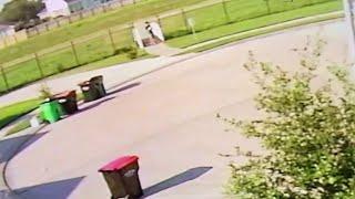 CAUGHT ON VIDEO: Newborn abandoned on Katy trail by an unidentified man