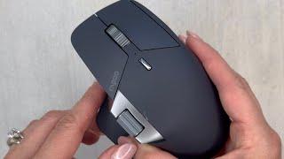 Rapoo MT760 Multi-Device Wireless Mouse, Bluetooth 5.0 and 2.4G Connection, Up to 4 Devices