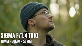 SONY FX30 - Sigma 16mm 1.4 - SIGMA 30MM 1.4 - Sigma 56mm 1.4 - CINEMATIC VIDEO - Sony Lenses