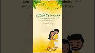 Wedding Invitation Video code 05 Edited by Proxima Studio Contact on 9120373866