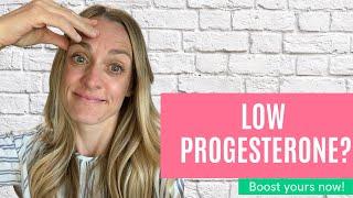 How to Increase Progesterone NATURALLY!