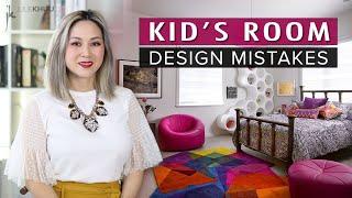 COMMON INTERIOR DESIGN MISTAKES + How to Fix Them | Kid's Rooms Dos and Don'ts