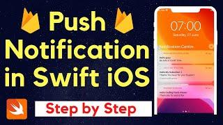 Push Notifications with Firebase iOS Swift 5 & Xcode 11.5