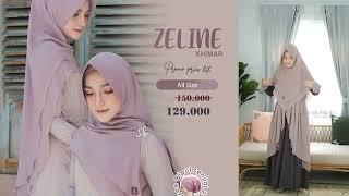 GAMIS TERLARIS ZELINE PREMIUM SERIES by INDOHIJAB