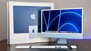 Apple iMac 24" (2021): Unboxing & Review