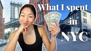 What I Spent in a Month Living in NYC (As a 25 Year Old Living Alone)