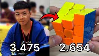 POV: You Break the Rubik’s Cube World Record