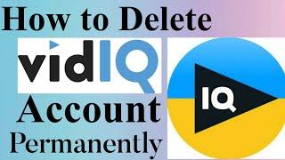 How to Delete VidiQ Account Permanently from Youtube Channel | Remove VidiQ Extension  @techskycon