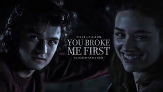 Steve & Allison || "You’ve always been there" [crossover]