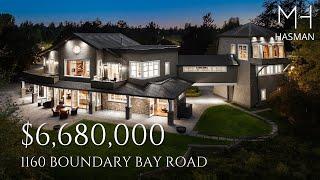 A Magnificent French County Estate on the Edge of Boundary Bay Regional Park in Tsawwassen