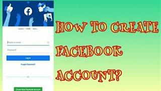 How To Create Facebook Account?