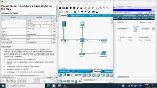 13.2.7 Packet Tracer - Configure a Basic WLAN on the WLC