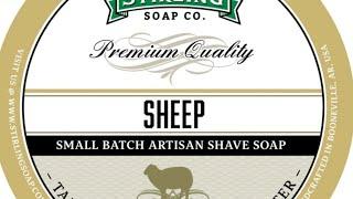 Stirling Soap Company Sheep. review and my first YouTube shave