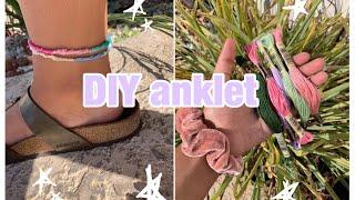  DIY anklet | EASY 