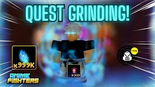 Anime Fighters Quest Grinding New Update!!
