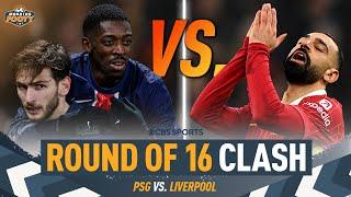 PSG vs. Liverpool MATCH PREVIEW | Champions League Round of 16 | Salah, Dembélé, Kvara, van Dijk 