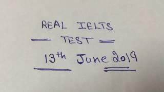 Real reading and writing test predictions 13/6/2019 Ielts |The invigilator