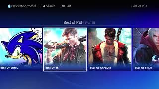 PlayStation 3 PSN Store 2024