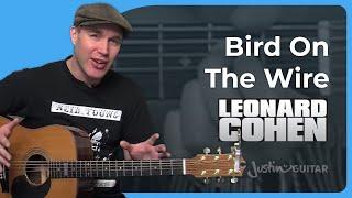 How to play Bird On The Wire | Leonard Cohen Guitar Lesson