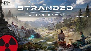 Stranded: Alien Dawn | 1.0 - #01: Eine neue Kolonie! Bruchlandung in der Wüste  | Gameplay German