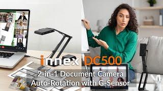 Innex DC500 | Auto-rotation with G sensor Demo | FunTech Innovation