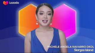 Michele Angela Navarro Okol of SIARGAO ISLAND is on LAZADA advertisement