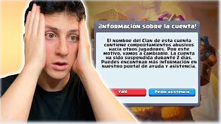 ME HAN BANEADO EN CLASH ROYALE