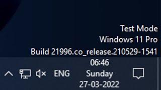 How to remove test mode watermark in windows